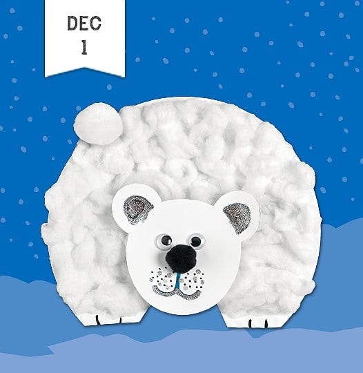 Fluffy Polar Bear Craft