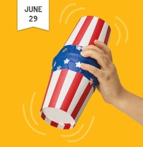 Give It a Shake! 4th of July Noisemaker
