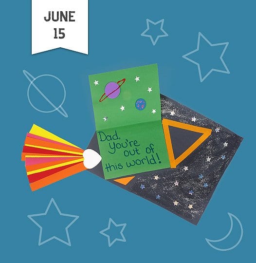 To the Moon & Back! Father’s Day Card